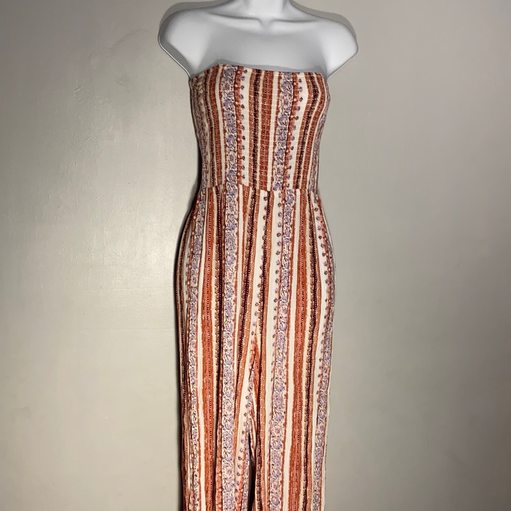 Strapless jumpsuit